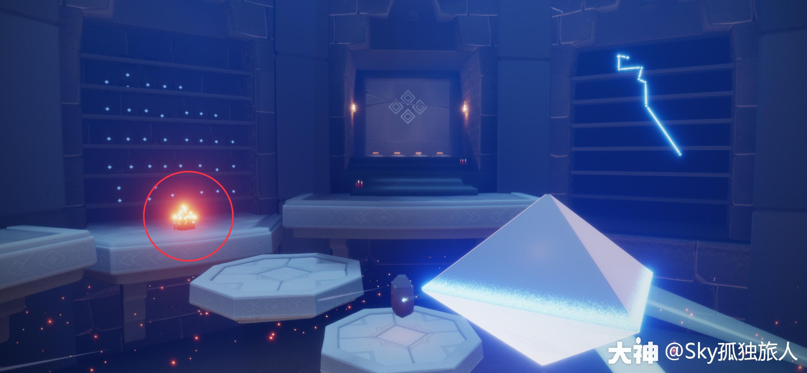 《光遇》2022年1月12日大蜡烛位置分布分享