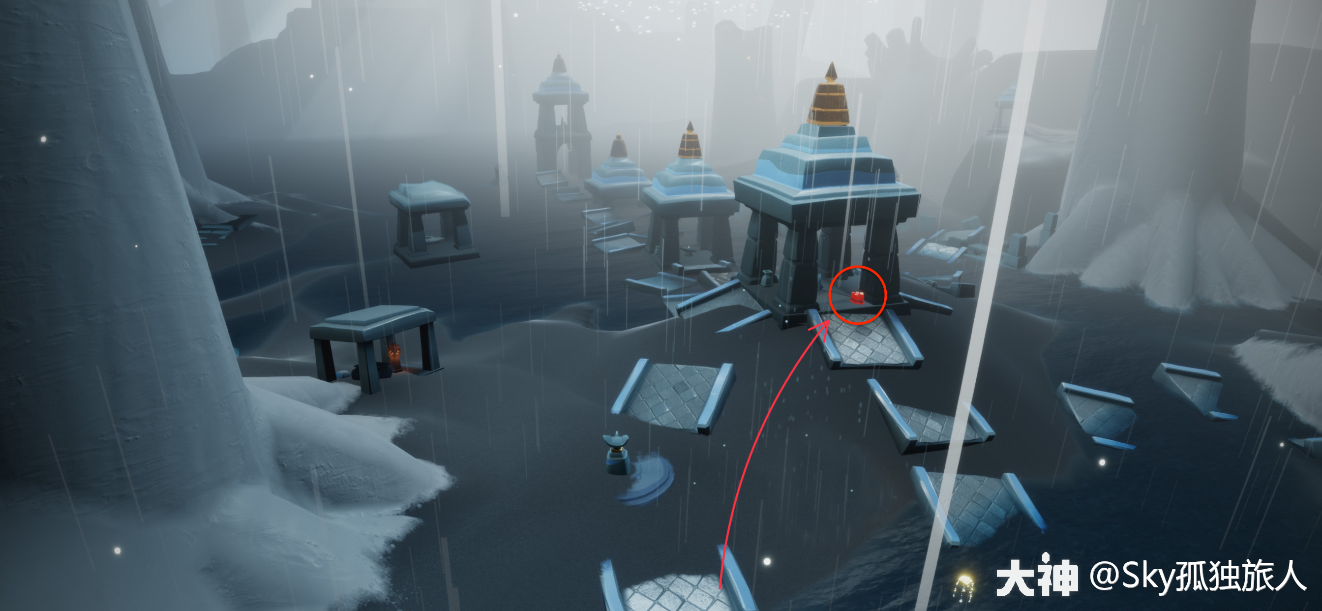 《光遇》2022年1月15日大蜡烛位置分布分享