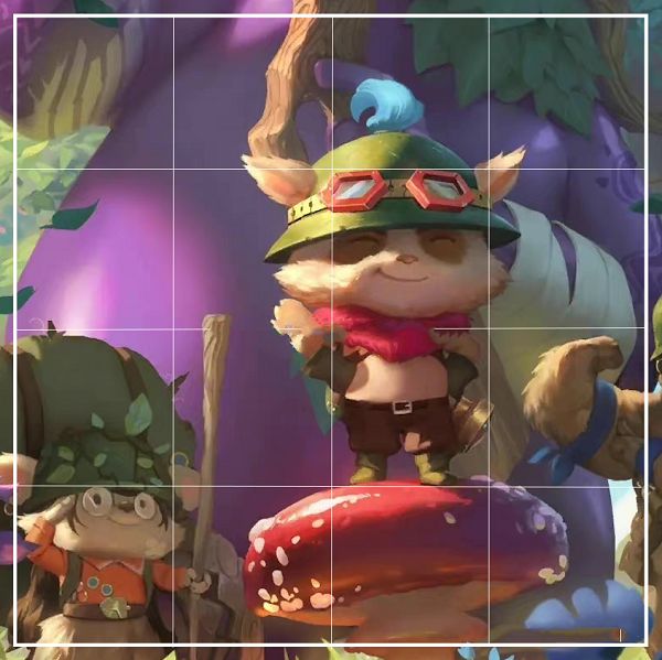 《英雄联盟手游》最新峡谷提莫拼图完整图片分享