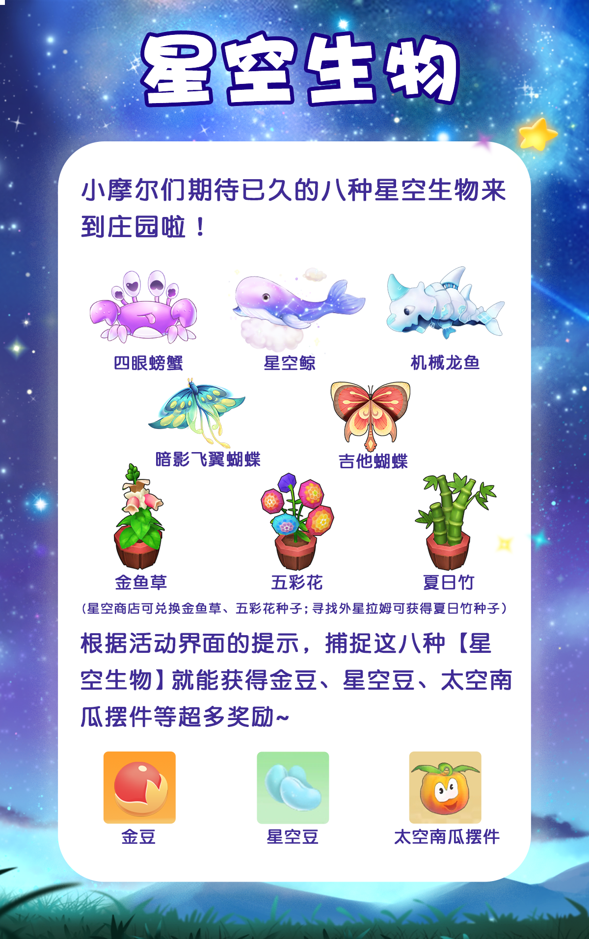 《摩尔庄园》拉姆运动会筹备中，星空节梦幻延续！