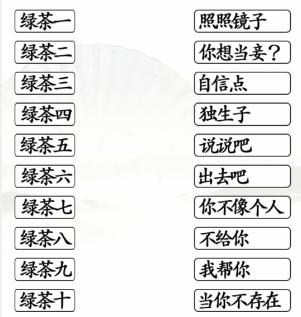 《汉字找茬王》第146关通关方法