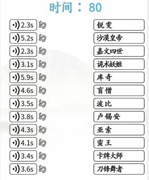 《汉字找茬王》第233关通关方法