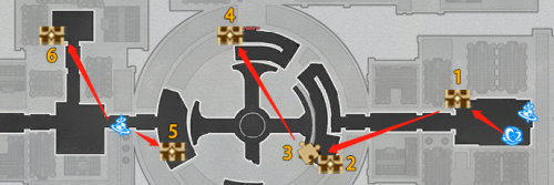 《崩坏星穹铁道》铁卫禁区宝箱位置