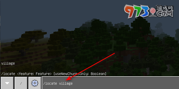 《我的世界》使用指令找村庄方法