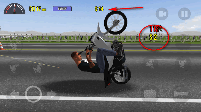 摩托平衡3d游戏(Moto Wheelie 3D)